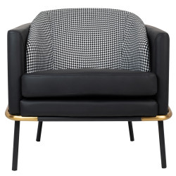 Fotel Art Deco Glamour GUBI pepitka