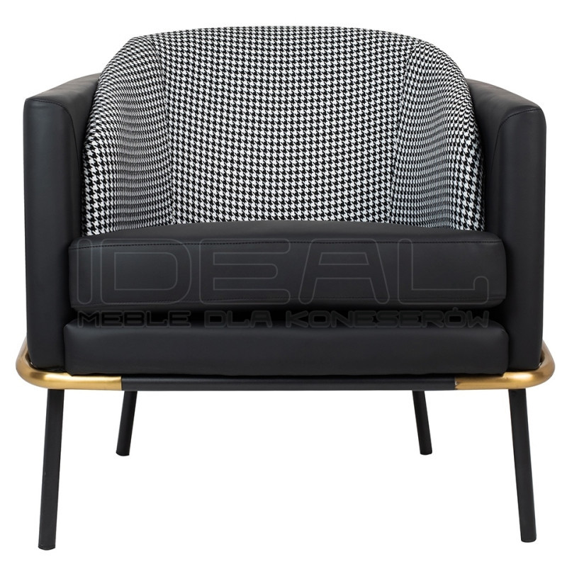 Fotel Art Deco Glamour GUBI pepitka