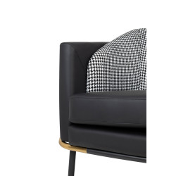 Fotel Art Deco Glamour GUBI pepitka