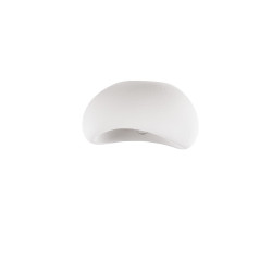 Nowoczesny Plafon WABI 40 BIAŁY w stylu boho, japandi