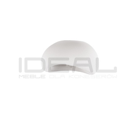 Nowoczesny Plafon WABI 40 BIAŁY w stylu boho, japandi