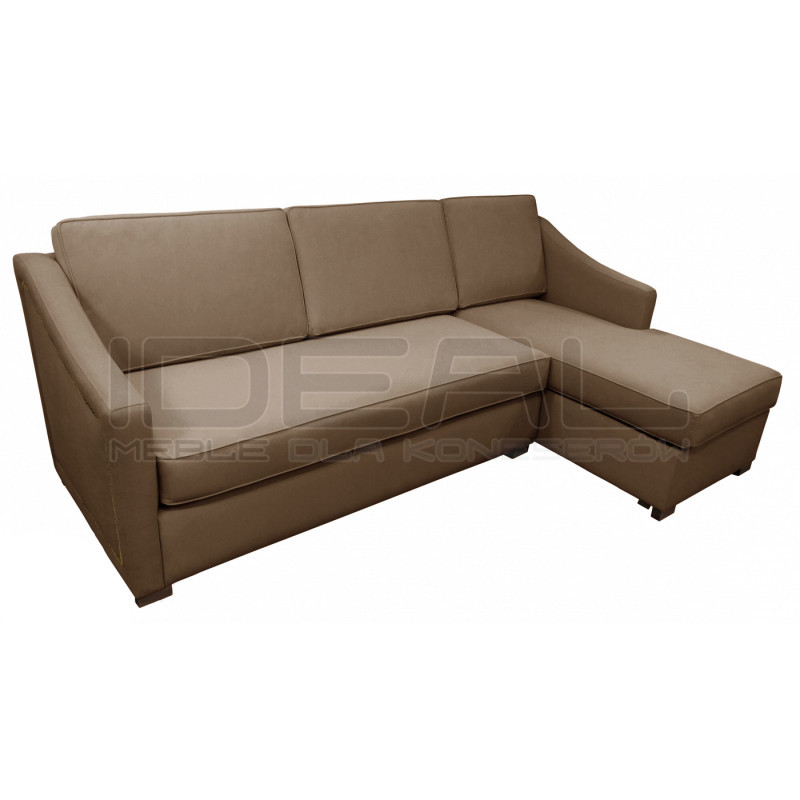 Beżowy Narożnik nowoczesny Jasmine 225x200 do salonu