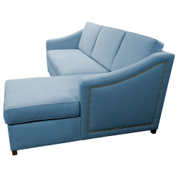 Beżowy Narożnik nowoczesny Jasmine 225x200 do salonu