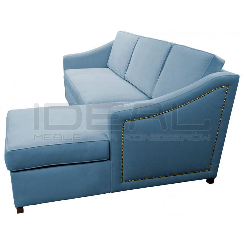 Beżowy Narożnik nowoczesny Jasmine 225x200 do salonu