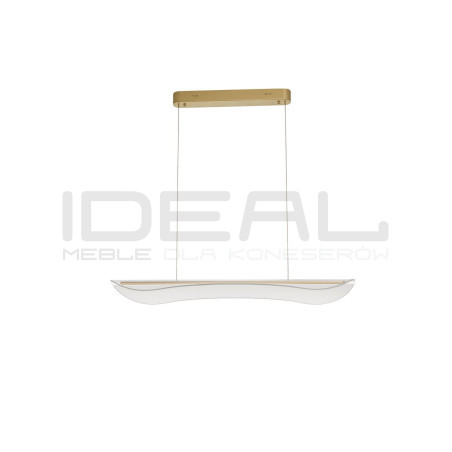 Duża lampa wisząca Light 97 bezbarwny duży klosz