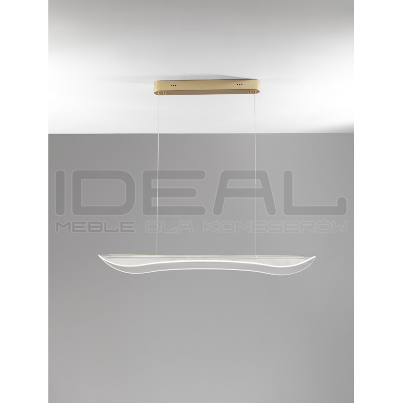 Duża lampa wisząca Light 97 bezbarwny duży klosz