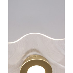 Plafon Blowin 50 LED delikatny zwiewny nowoczesny