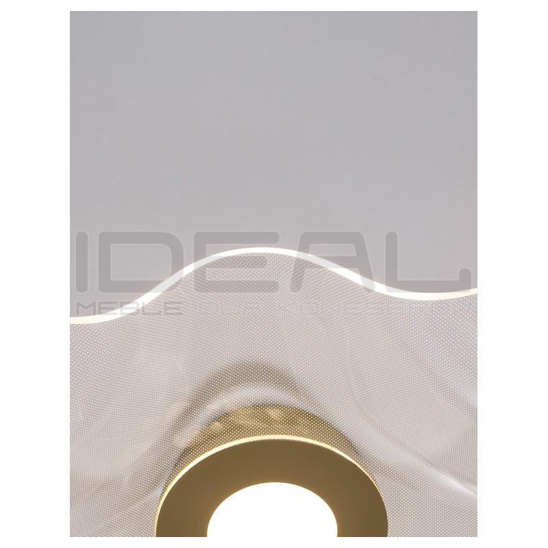 Plafon Blowin 50 LED delikatny zwiewny nowoczesny