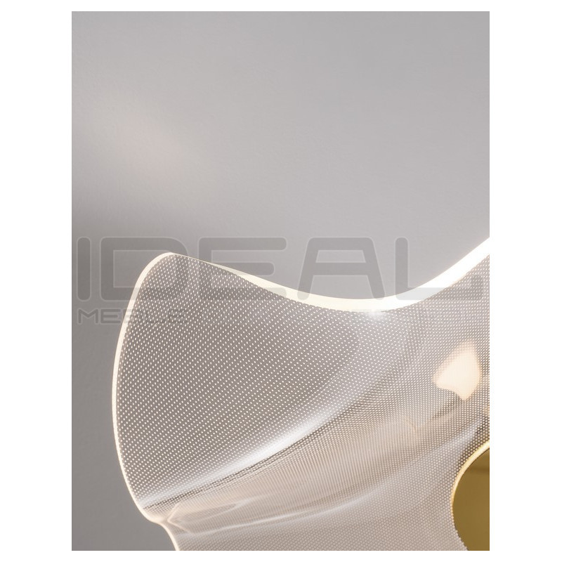 Plafon Blowin 50 LED delikatny zwiewny nowoczesny