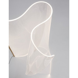 Plafon Blowin 50 LED delikatny zwiewny nowoczesny