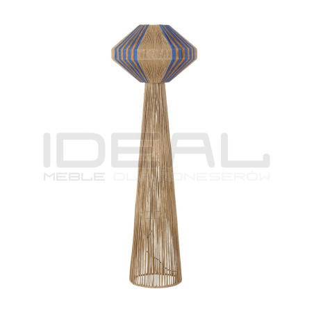 Lampa podłogowa Rope 152 sznurek naturalny