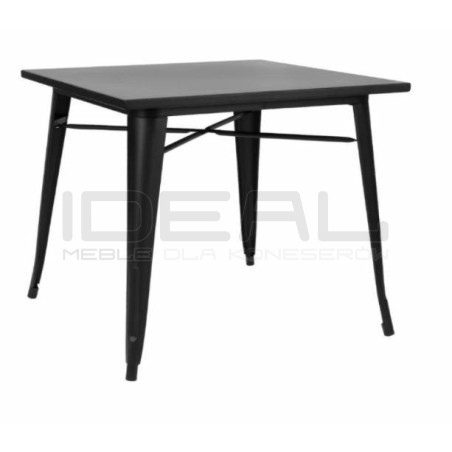 Stół Paris Inspirowany Tolix czarny