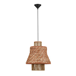 Lampa boho String 40 sznurek naturalny hiacynt wodny