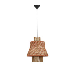 Lampa boho String 40 sznurek naturalny hiacynt wodny