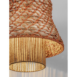 Lampa boho String 40 sznurek naturalny hiacynt wodny