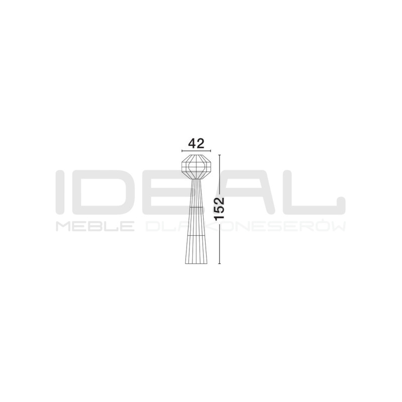 Lampa podłogowa plecionka hiacyntu i sznurka Nikita Boho