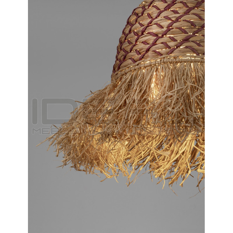 Boho Lampa wisząca Katia 42 rafia hiacynt sznurek