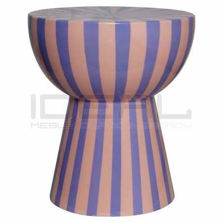 Mały Stolik VALERIA różowo fioletowy nowoczesny pop art