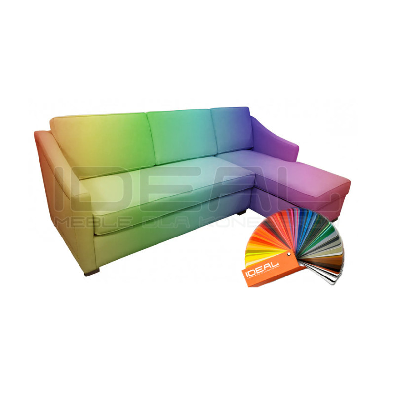 Beżowy Narożnik nowoczesny Jasmine 225x200 do salonu