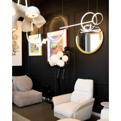 Lampa wisząca czarna RAGE 120