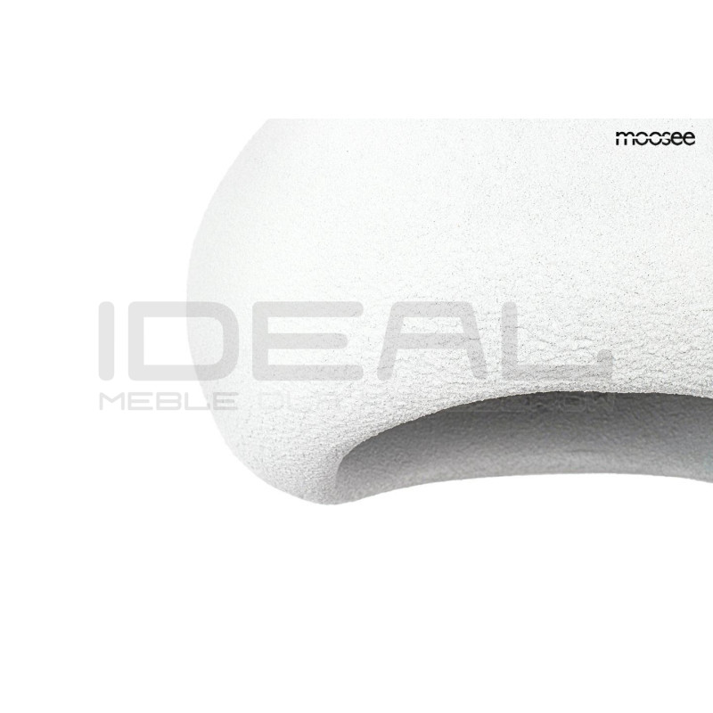 Lampa wisząca NEST 40 biała chmurka kamień