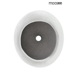 Lampa wisząca NEST 40 biała chmurka kamień