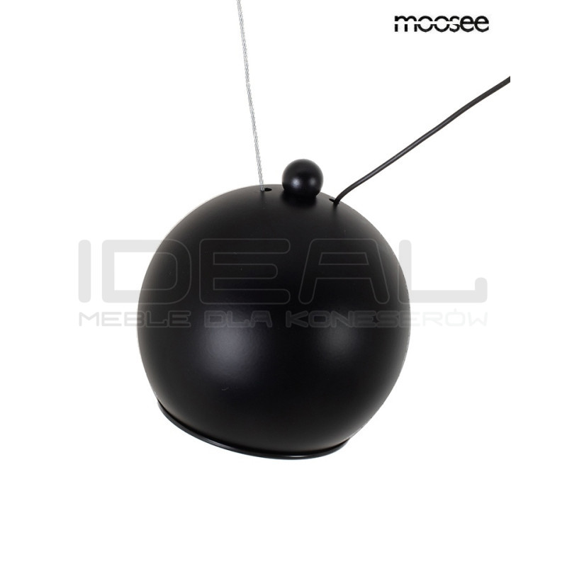 Przestrzenna Lampa wisząca czarna OCTO 3 nowoczesna
