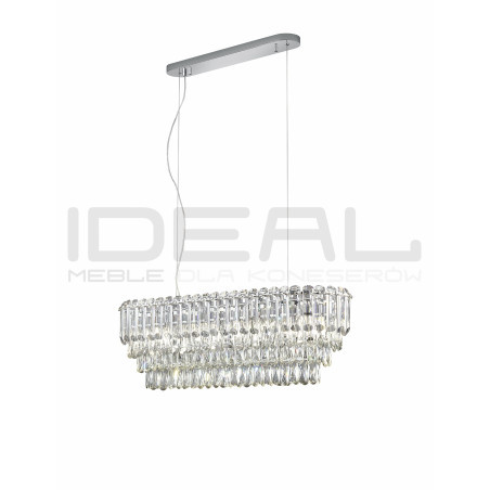 Queen 96 – nowoczesna lampa glamour do jadalni