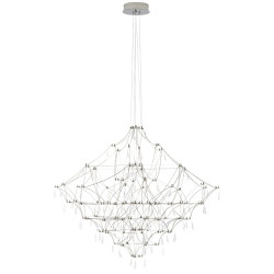 CONSTELATION 77 – kryształowa lampa wisząca LED