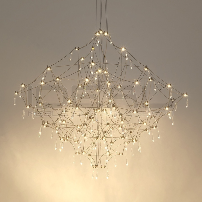 CONSTELATION 77 – kryształowa lampa wisząca LED