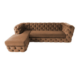 Narożnik Chesterfield Lunar 190x260 cm | IdealMeble.pl