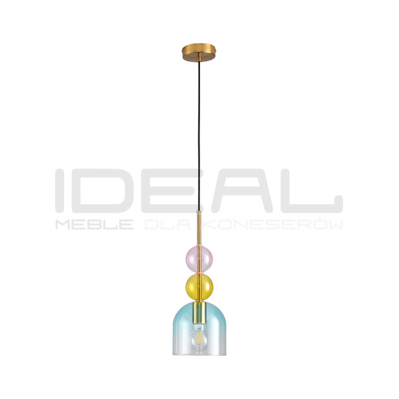 Lampa PASTELLO BLUE – pastelowa lampa wisząca | IdealMeble.pl