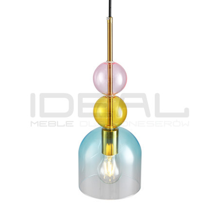 Lampa PASTELLO BLUE – pastelowa lampa wisząca | IdealMeble.pl