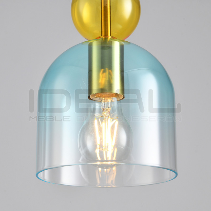 Lampa PASTELLO BLUE – pastelowa lampa wisząca | IdealMeble.pl