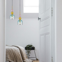 Lampa PASTELLO BLUE – pastelowa lampa wisząca | IdealMeble.pl