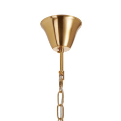 Lampa z Piór EMU – Beżowa, Różowa, Biała | Lampa Wisząca