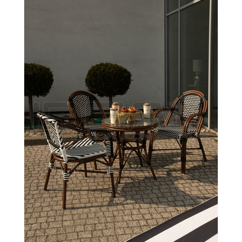 Stół okrągły Caffe Paris 60