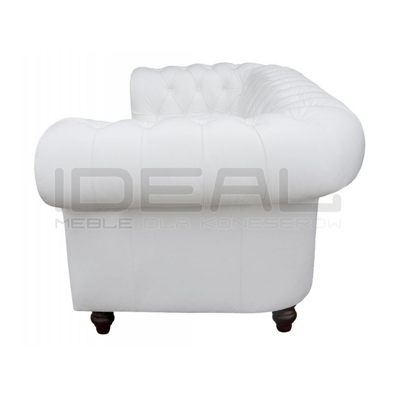Sofa Chesterfield w skórze Canon 2 osobowa | IdealMeble.pl