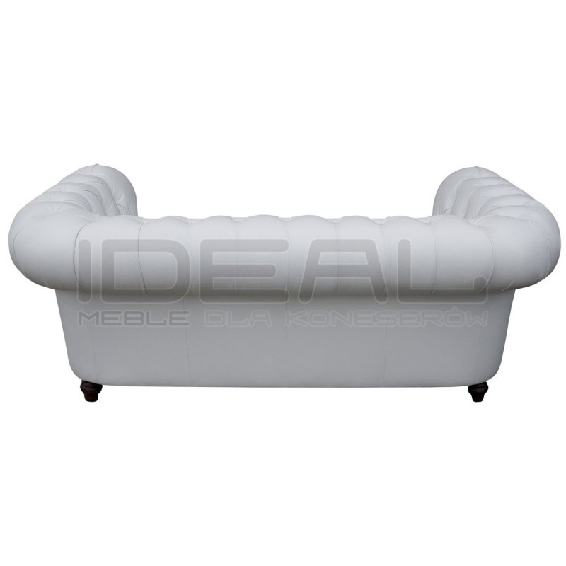 Sofa Chesterfield w skórze Canon 2 osobowa | IdealMeble.pl