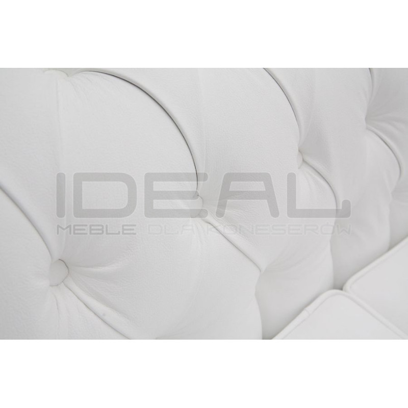 Sofa Chesterfield w skórze Canon 2 osobowa | IdealMeble.pl