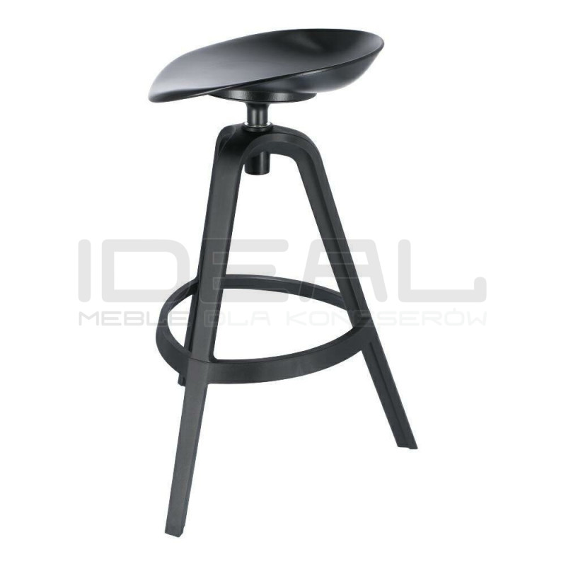 Hoker obrotowy MIRA czarny