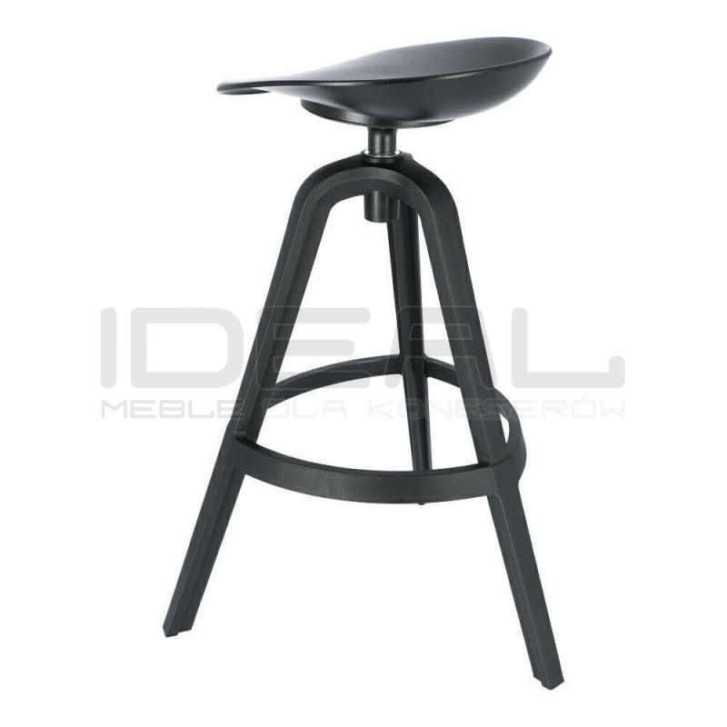 Hoker obrotowy MIRA czarny