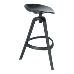 Hoker obrotowy MIRA czarny