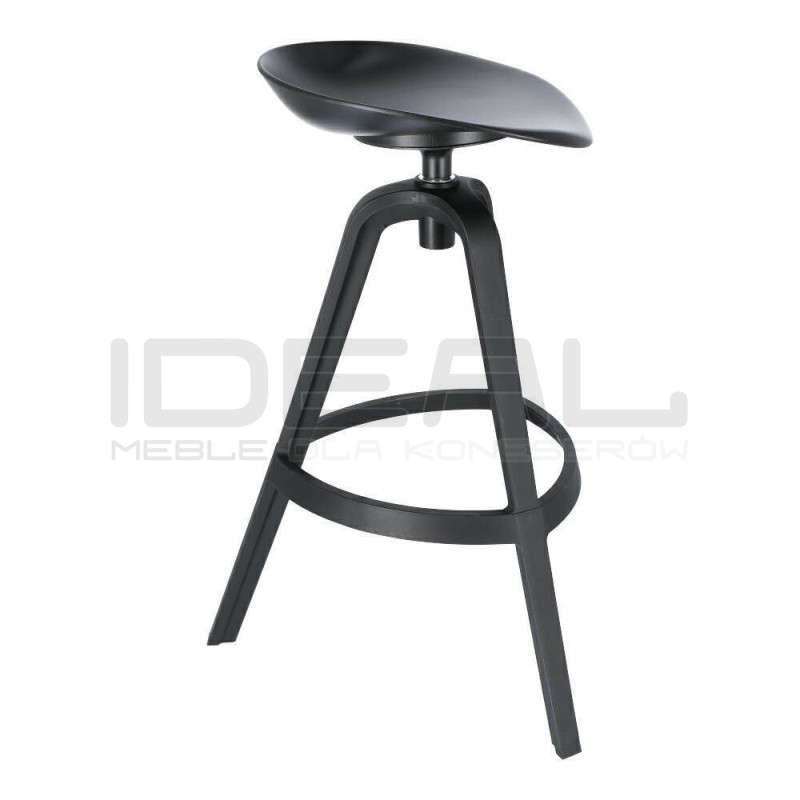 Hoker obrotowy MIRA czarny