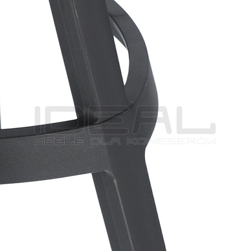 Hoker obrotowy MIRA czarny