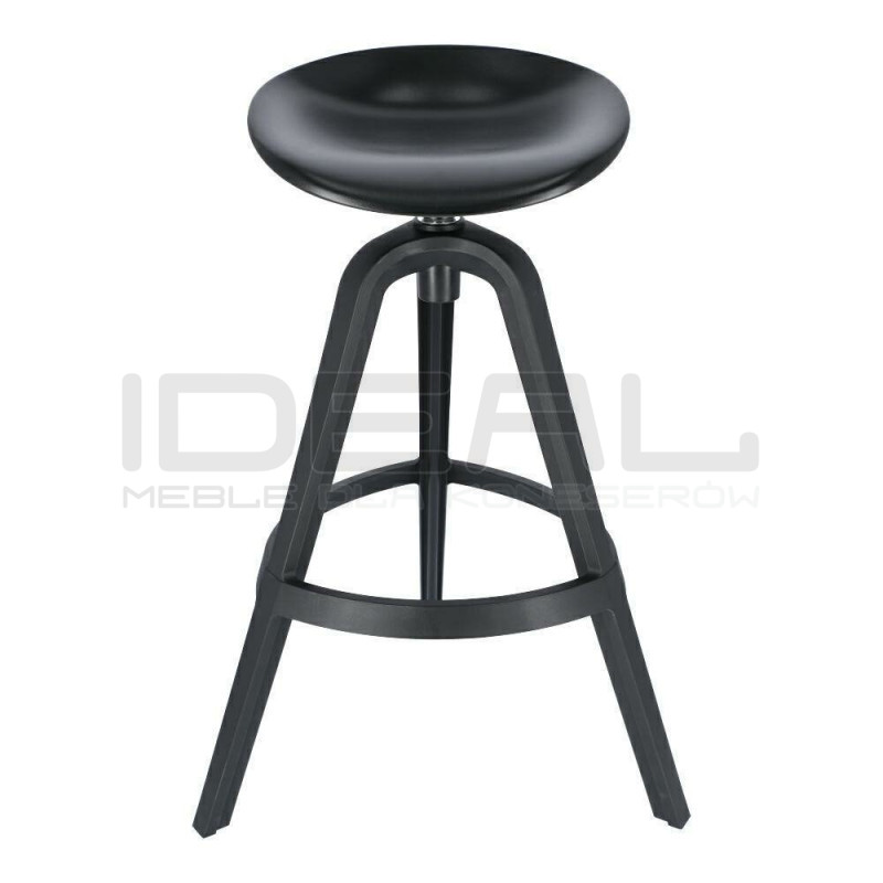 Hoker obrotowy MIRA czarny