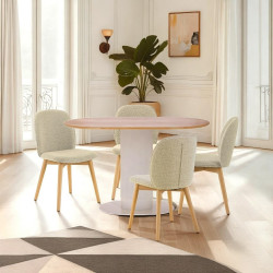 Stół Gativel – Nowoczesny stół z fornirem dębowym I Jadalnia