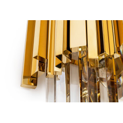 Kinkiet złoty kryształowy glamour Imperial Wall Gold | IdealMeble.pl