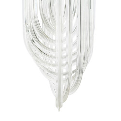 Złota Lampa wisząca glamour Murano S | IdealMeble.pl