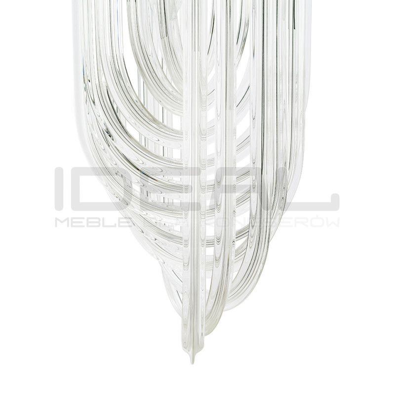 Złota Lampa wisząca glamour Murano S | IdealMeble.pl